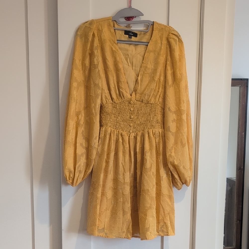 Yellow Lace Dress